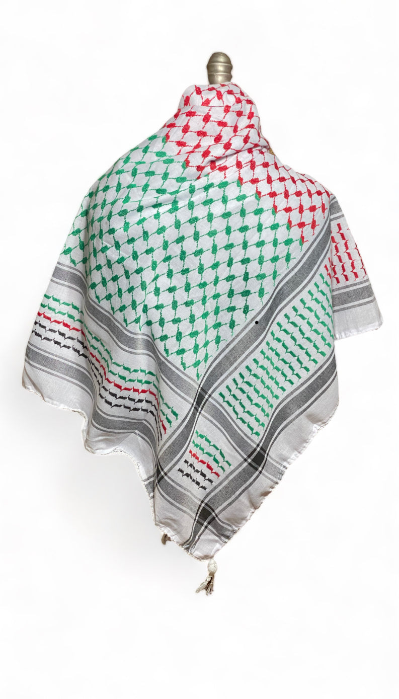 Keffiyeh ( Red, Black, Green)