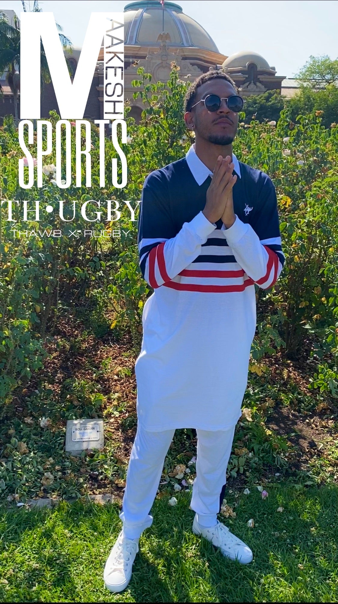 TH•UGBY Thawb x Rugby - Red/White/Blue